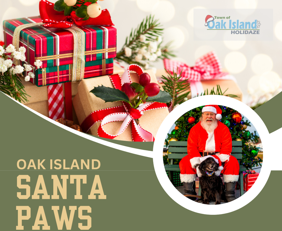 Oak Island Santa Paws